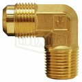 Dixon Tube Elbow, 3/8 x 1/4 in Nominal, SAE Flare x MNPT, Brass 149F-6-4